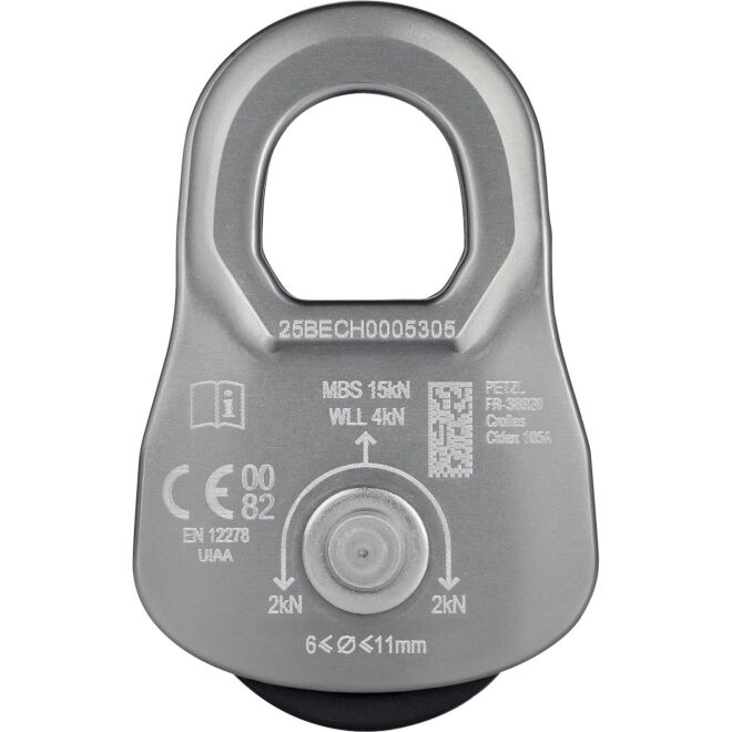 Petzl Oscillante poulie d'urgence pour secours