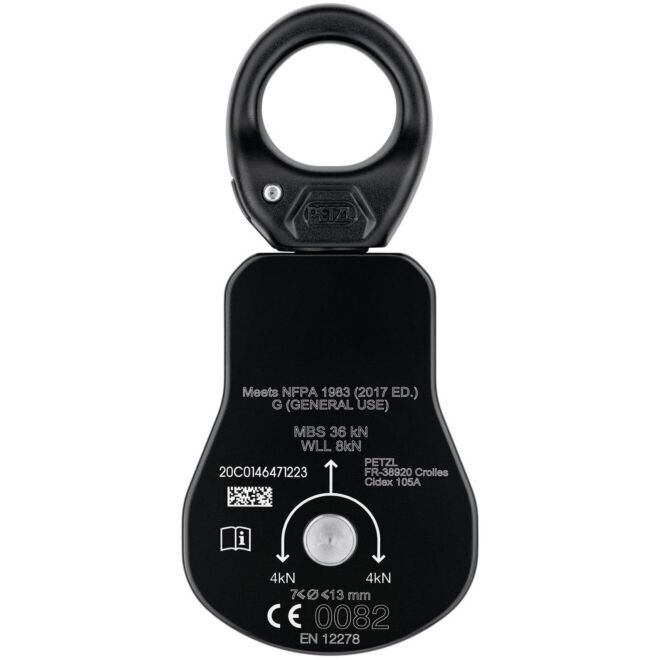 Petzl Spin L1 simple pulley for work at height