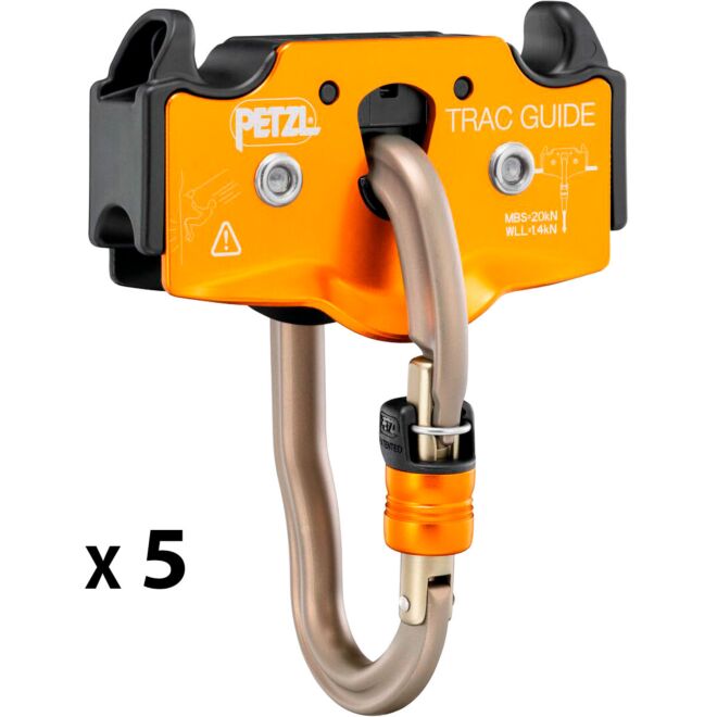 Petzl Trac Guide (Pack of 5) poulie double escalade