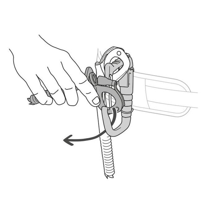 Petzl Caritool Evo porte-matériel mousqueton