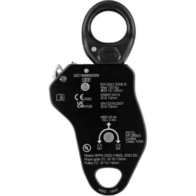 Petzl Pro Traxion poulie bloquante d'escalade