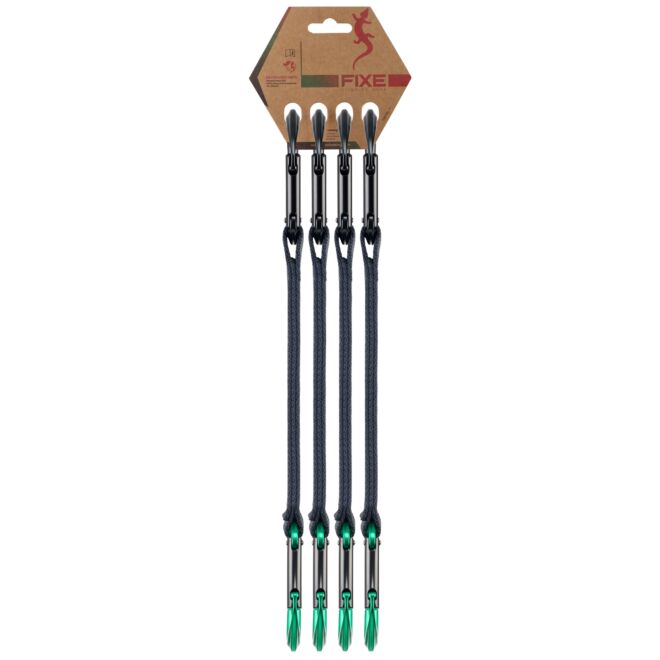 Fixe Pack 4 Puput Wide Green mousquetons d'escalade
