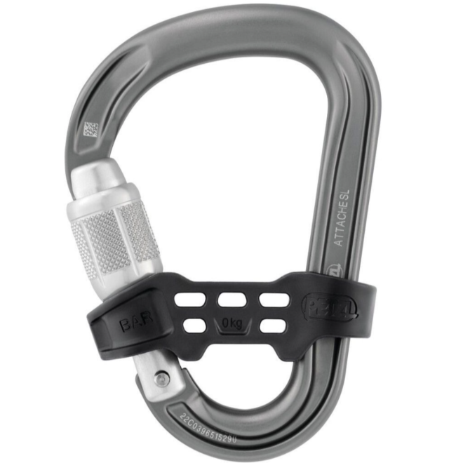 Petzl Neox assureur avec blocage assisté et mousqueton d'escalade