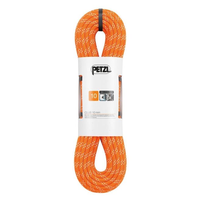 Petzl Club 10 mm corde semistatique speleo