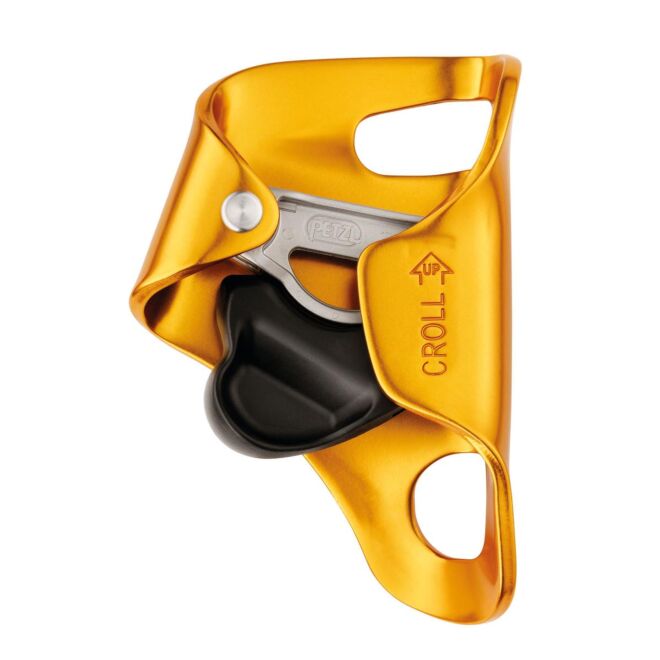 Petzl Croll L bloqueur ventral de travail et spéléologie