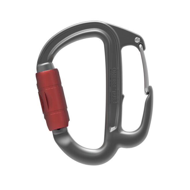 Petzl Freino Z carabiner de via ferrata pour descendeurs STOP et SIMPLE