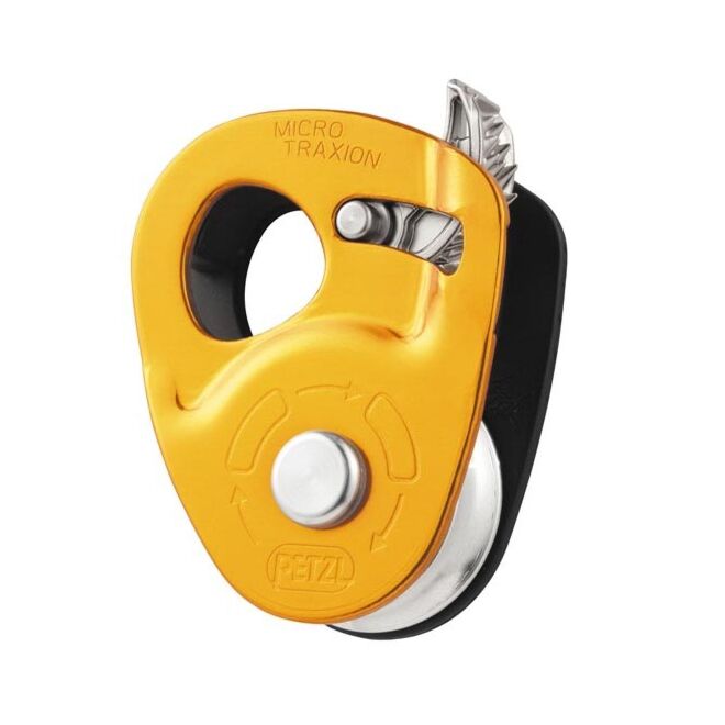 Petzl Micro Traxion poulie bloquante ultralégère