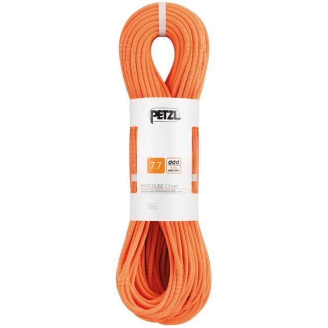 Petzl Paso Guide 7.7 mm corde à double escalade alpinisme