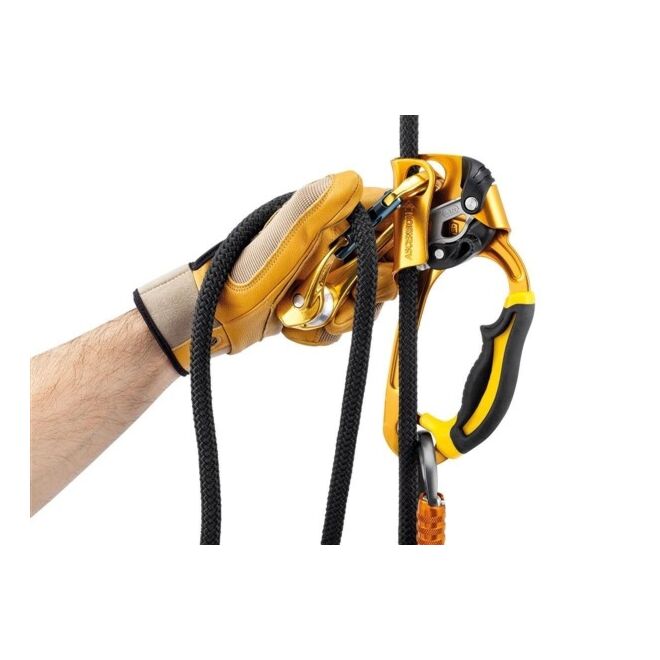 Petzl Rollclip A poulie mousqueton à levier droit pour travaux en hauteur