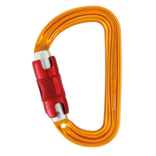 Petzl Sm'D Twist Lock climbing carabiner