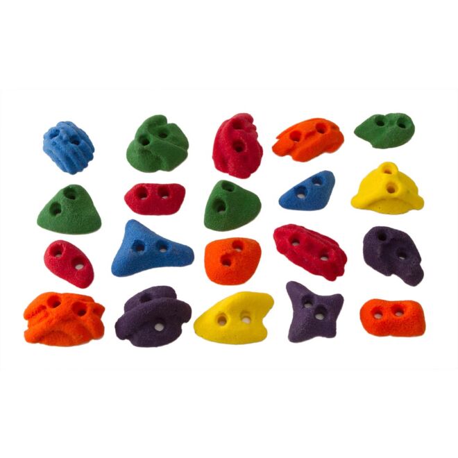 Metolius Screw-On Footholds set 20 prises d'escalade