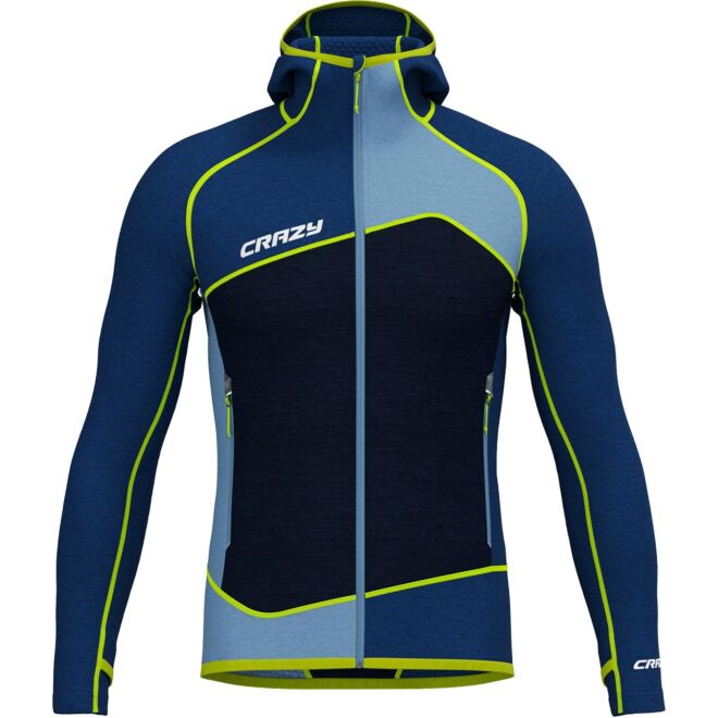Crazy Pull Resolution Man technical fleece homme