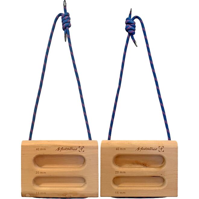 Metolius Wood Rock Rings II prises d'escalade portables