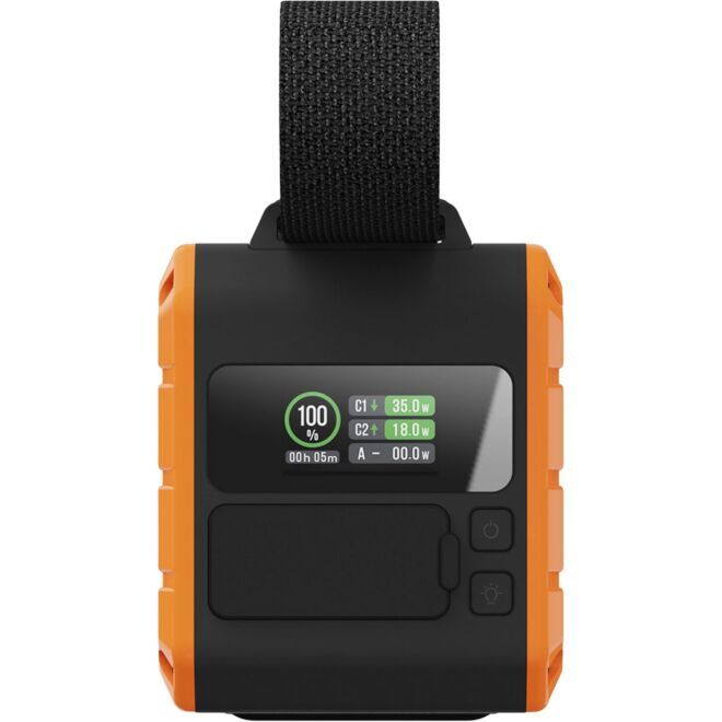 Rugged Flashlight Powerbank 100W - 40000 mAh chargeur portable avec torche