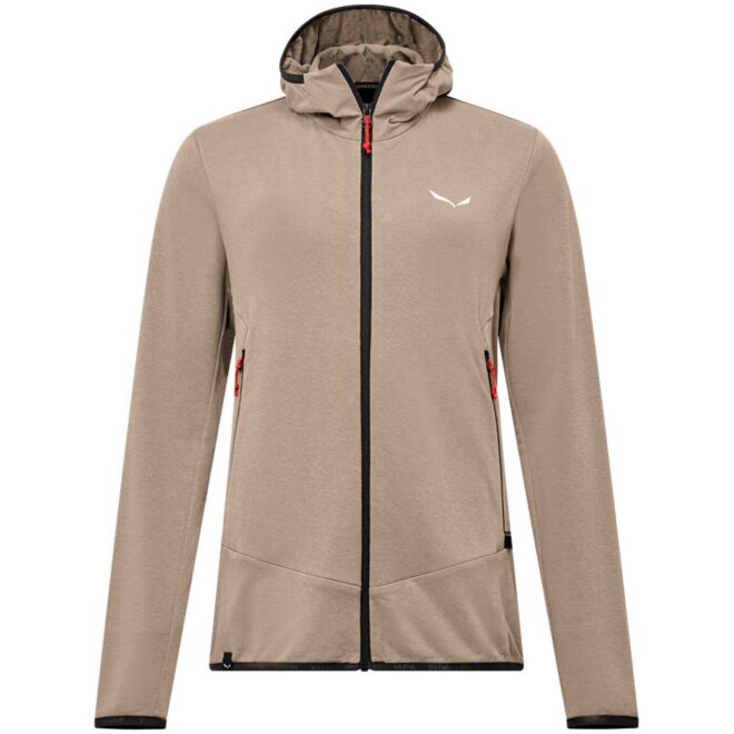 SALEWA Agner Hemp 2 Hooded Jkt W technical pile femme
