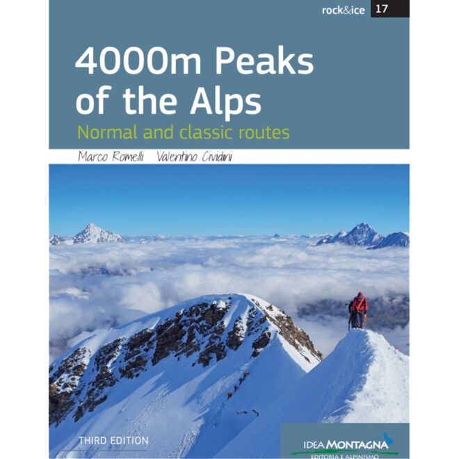 Idea Montagna 4000m Peaks Of The Alps Ed. 2026 version anglaise guide d'alpinisme