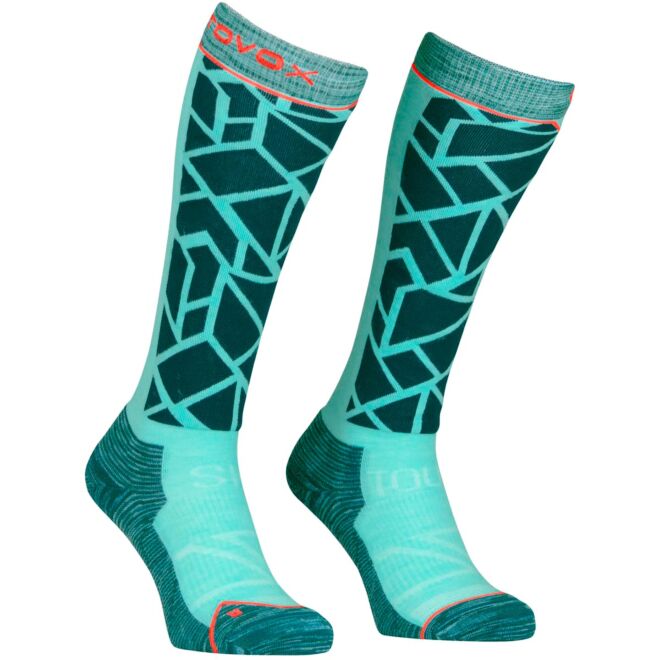 Ortovox Ski Tour Comp Long Socks W chaussettes longues en laine mérinos pour femme