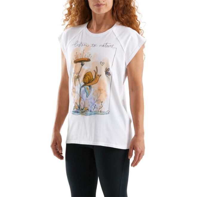 E9 Enove Snail t-shirt femme