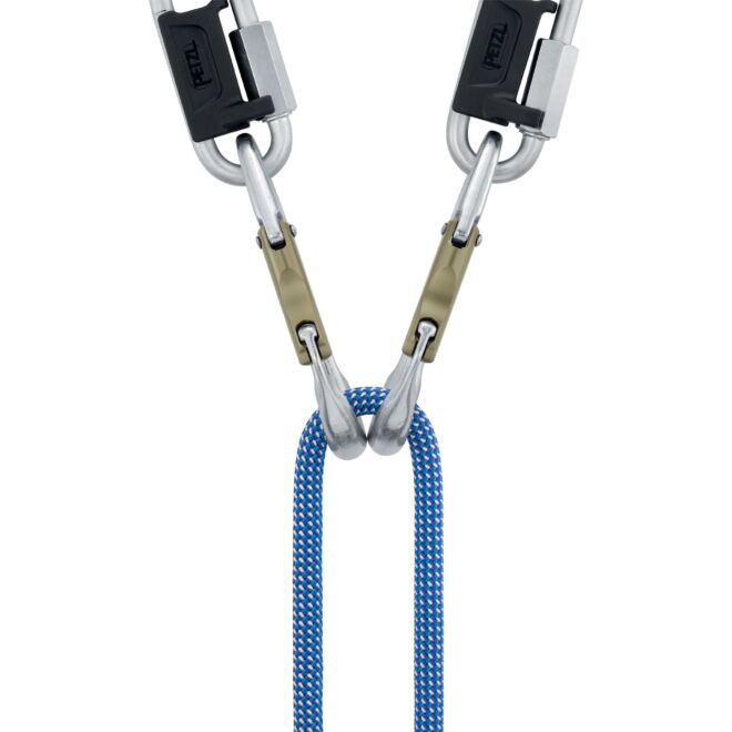 Petzl Tiptop Stainless (pack de 10) mousqueton de sécurité escalade