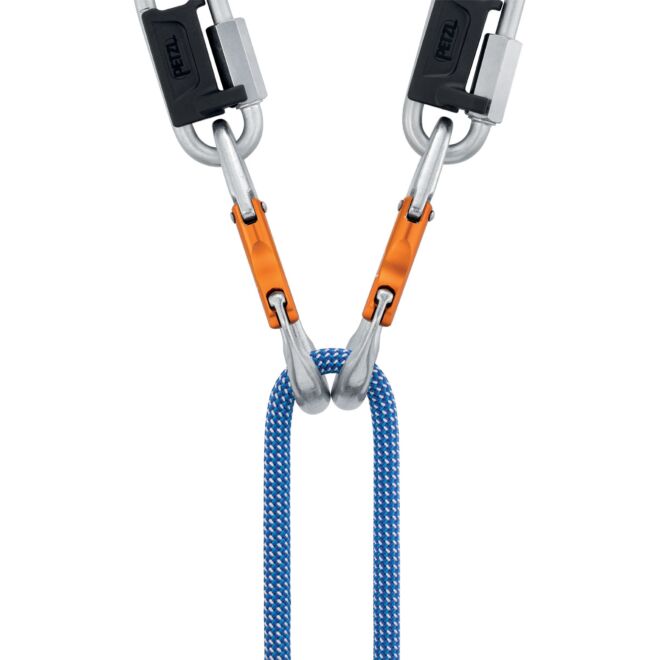 Petzl Tiptop Steel (pack de 10) mousqueton de sécurité escalade