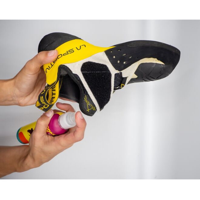 The Monkey Climber Monkey Feet spray pour chaussons d'escalade