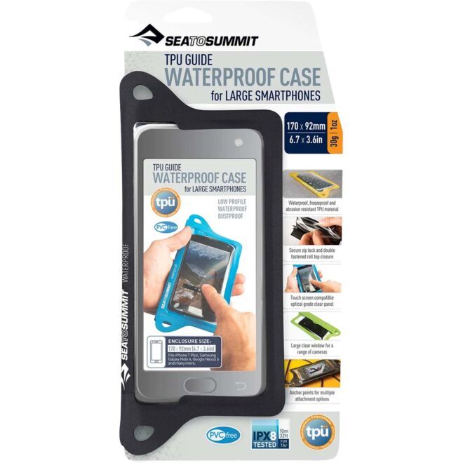 Sea To Summit TPU Guide Waterproof Phone Case Large étui étanche pour téléphone