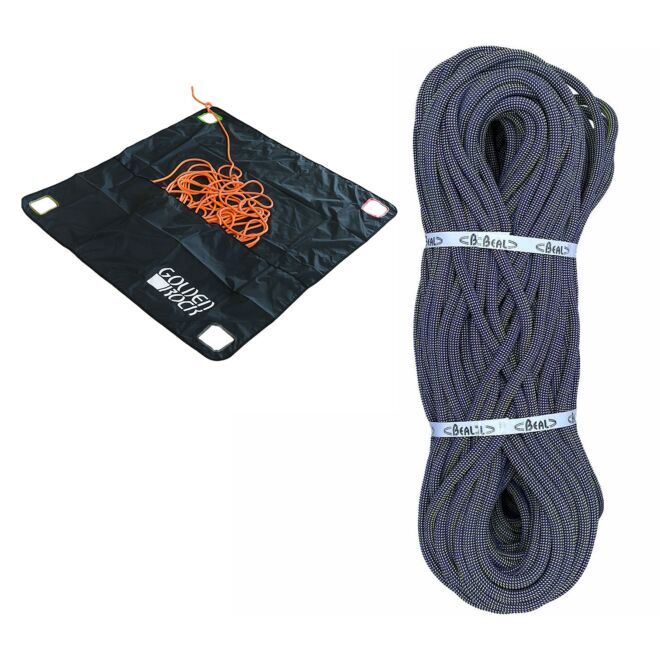 Oliunìd Kit Tuono 9.4 mm + tarp de transport de corde Golden Rock