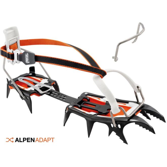 Petzl Sarken crampons leverlock universel