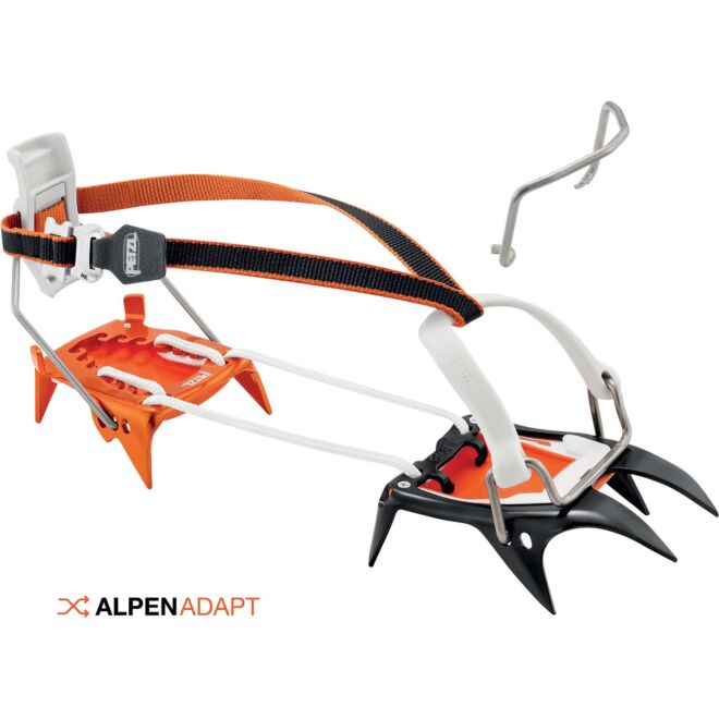 Petzl Irvis Hybrid crampons leverlock universel