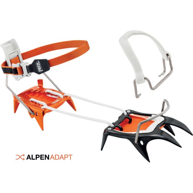 Petzl Irvis Hybrid crampons leverlock universel