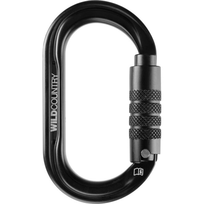 Wild Country Wild Oval Trilock mousquetons à triple mouvement escalade