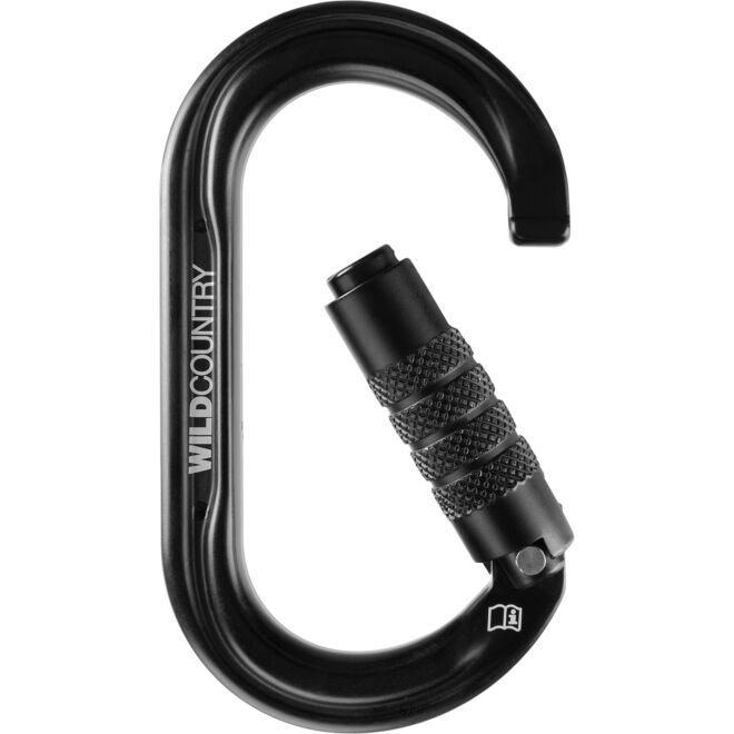 Wild Country Wild Oval Trilock mousquetons à triple mouvement escalade