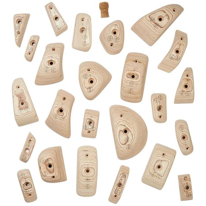 Moon Wood Holds Set B 24 prises d'escalade