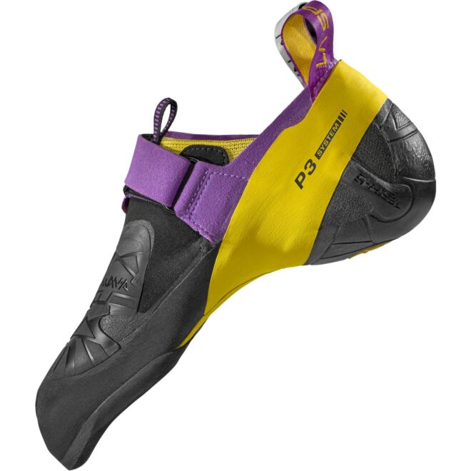 La Sportiva Skwama Purple/Yellow chaussons d'escalade