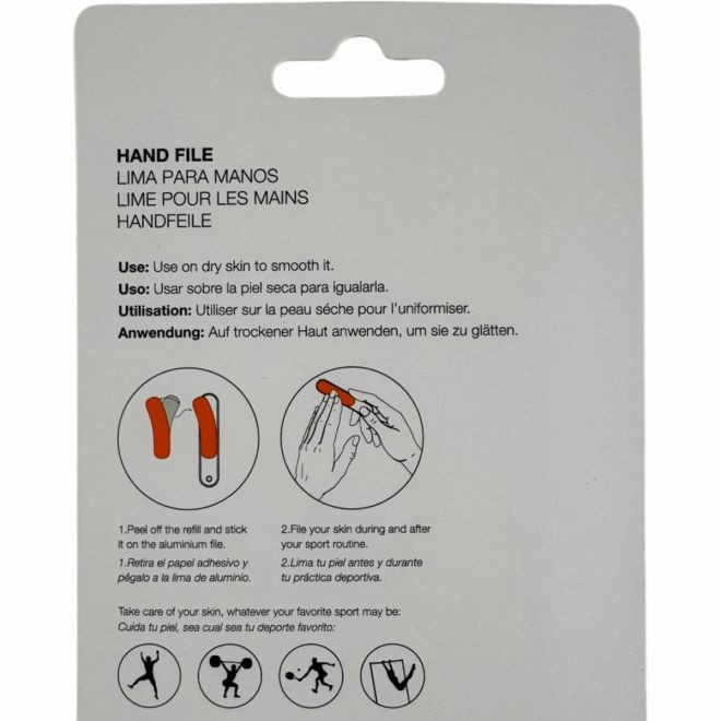 Climbskin Aluminium Skinfile lime pour les mains d'escalade