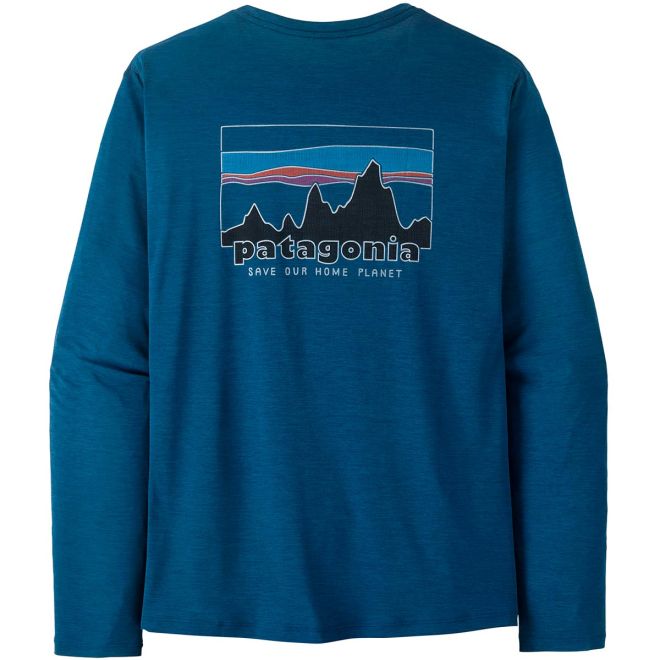 Patagonia M's L/S Cap Cool Daily Shirt - '73 Skyline men's long sleeve shirt