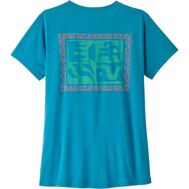 Patagonia W's Cap Cool Daily Shirt - Mother Rays t-shirt femme