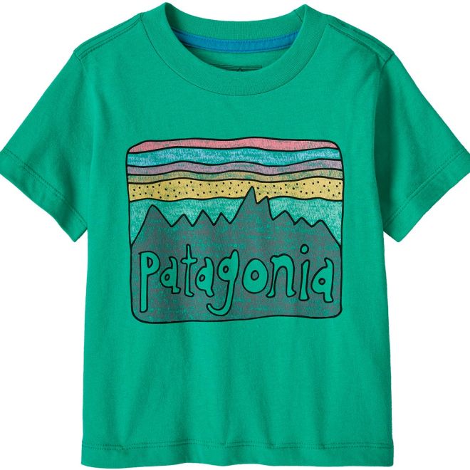 Patagonia Baby Fitz Roy Skies t-shirt enfant