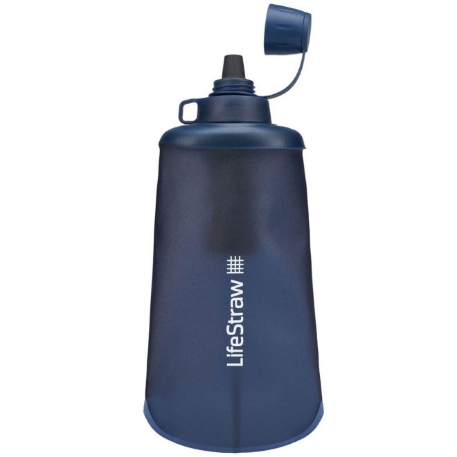 LifeStraw Peak Series Collapsible Squeeze Bottle with Filter bouteille pliable avec filtre