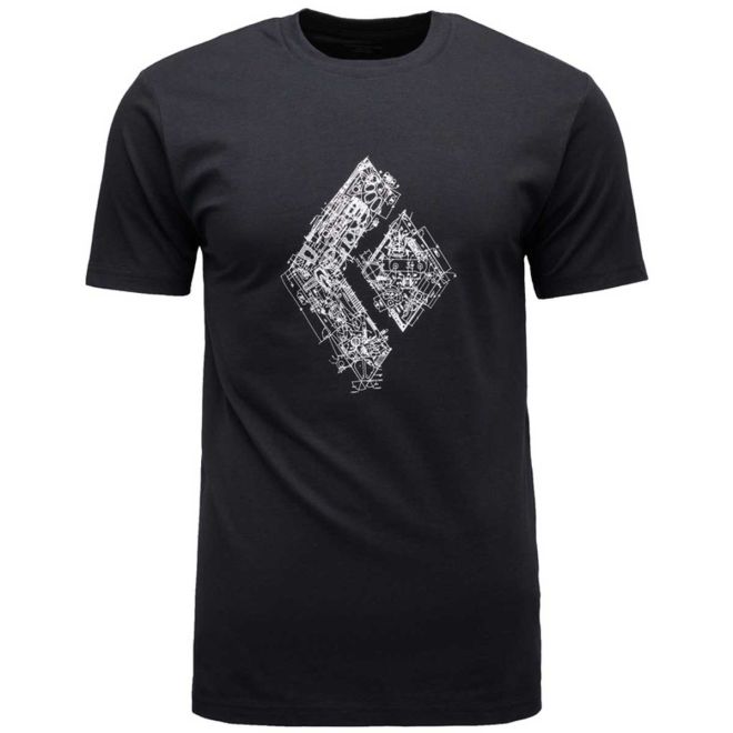 Black Diamond Engineered Diamond t-shirt homme