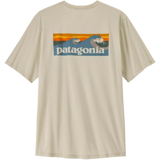 Patagonia M's Cap Cool Daily Shirt - Boardshort Logo t-shirt homme