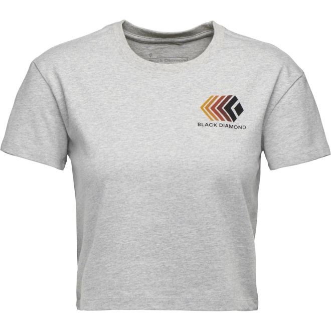 BD Black Diamond W Faded Crop Tee t-shirt femme
