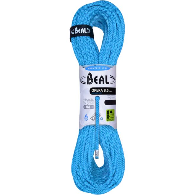 Beal Opera 8.5 mm Unicore Golden Dry corde d'escalade
