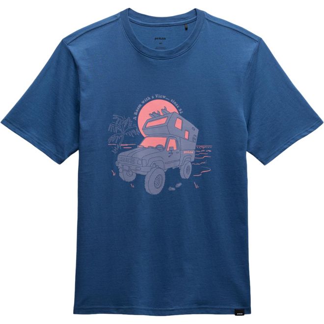 Prana Beach Livin SS Tee t-shirt homme