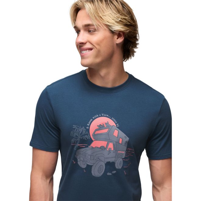 Prana Beach Livin SS Tee t-shirt homme