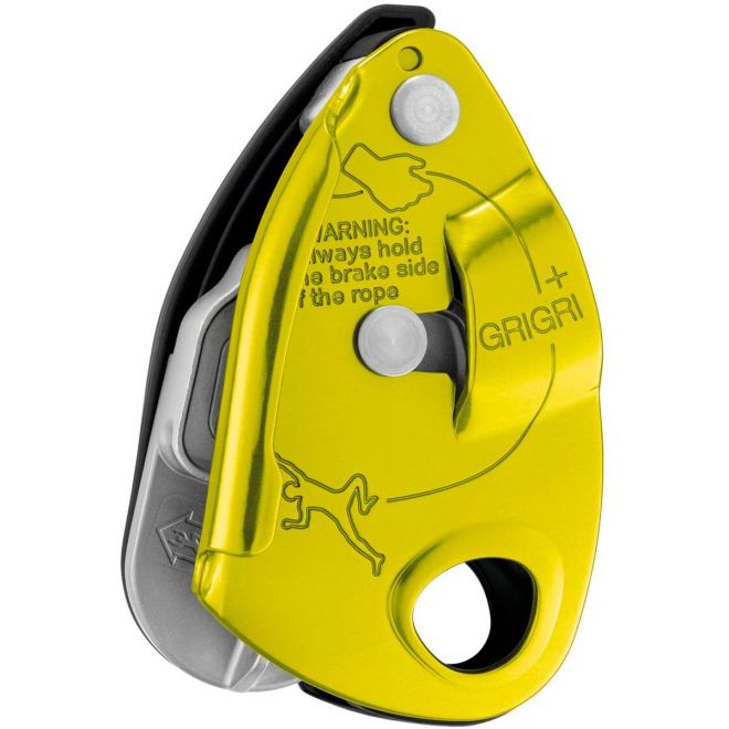 Petzl GriGri + Plus assureur et mousqueton escalade