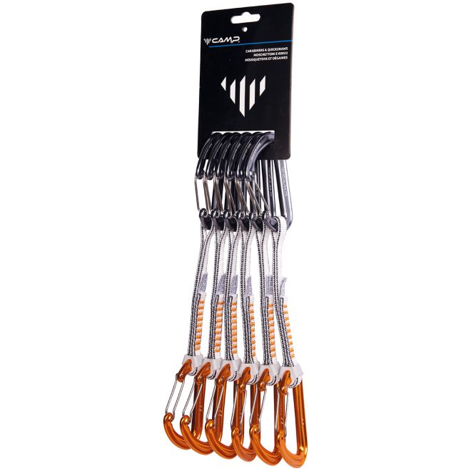 CAMP Set 6 Photon Wire Express KS Dyneema 6 pack dégaines d'escalade