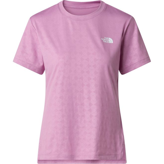 The North Face W Flex Geo Embossed S/S Reg Tee t-shirt femme
