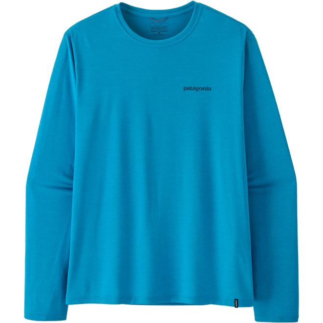 Patagonia M's L/S Cap Cool Daily Shirt - Boardshort Logo chemise technique à manches longues homme